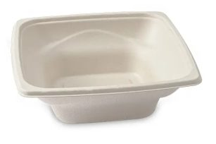 500ml Square Salad Bagasse Bowl