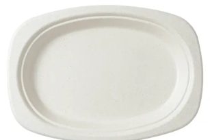 Oval Bagasse Tray